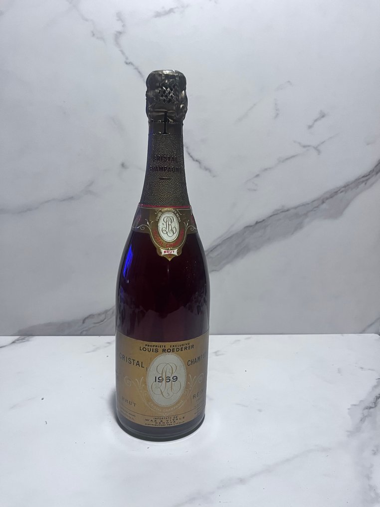 1969 Louis Roederer, Cristal - Reims - 1 Flaskor (0,75L) #1.0