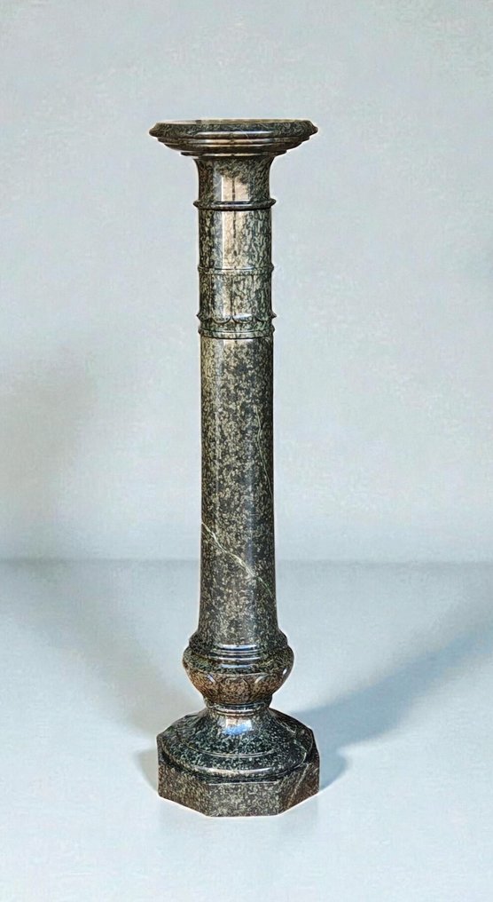 新古典主义风格 圆柱 - 1850-1900 - Marmo Verde "Serpentino"  #1.0