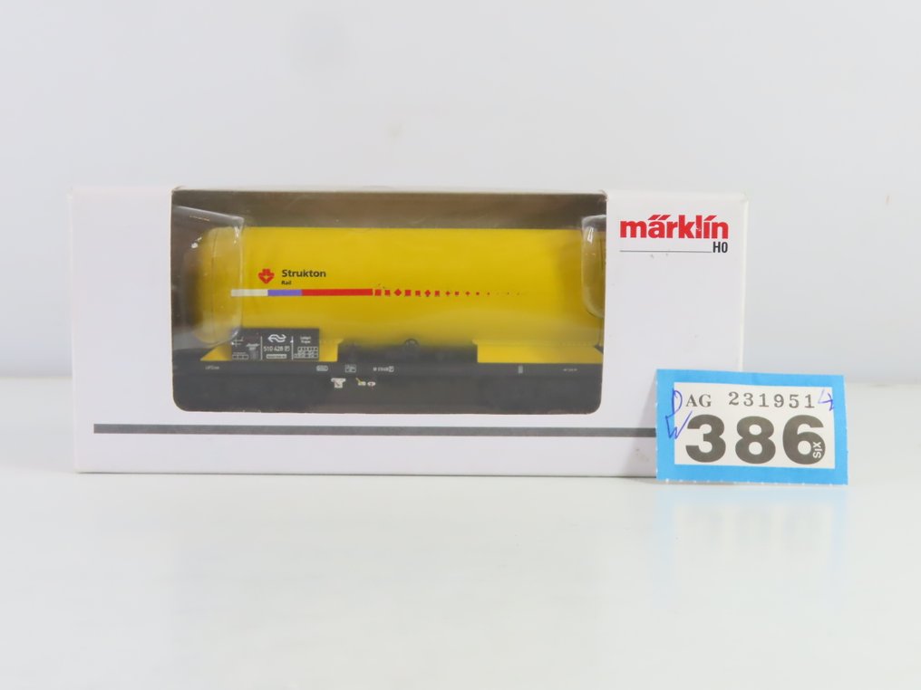 Märklin H0 - 48157 - Modelltog godsvogn (1) - 4-akslet tankvogn - Strukton Railinfra #2.1