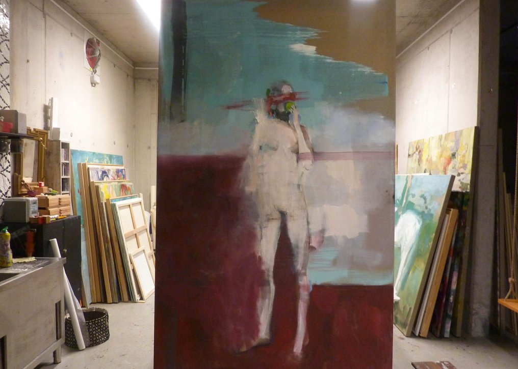 Mila Veljac'a - Mädchen mit einem Apfel #1.0