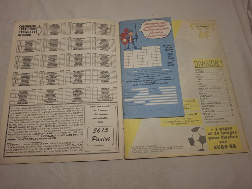 Panini Foot 89 Compleet album - Excellent (EX) #2.1