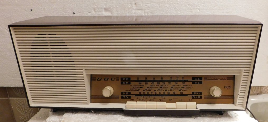 GBC - Brian FM/5 真空管收音機 #1.0