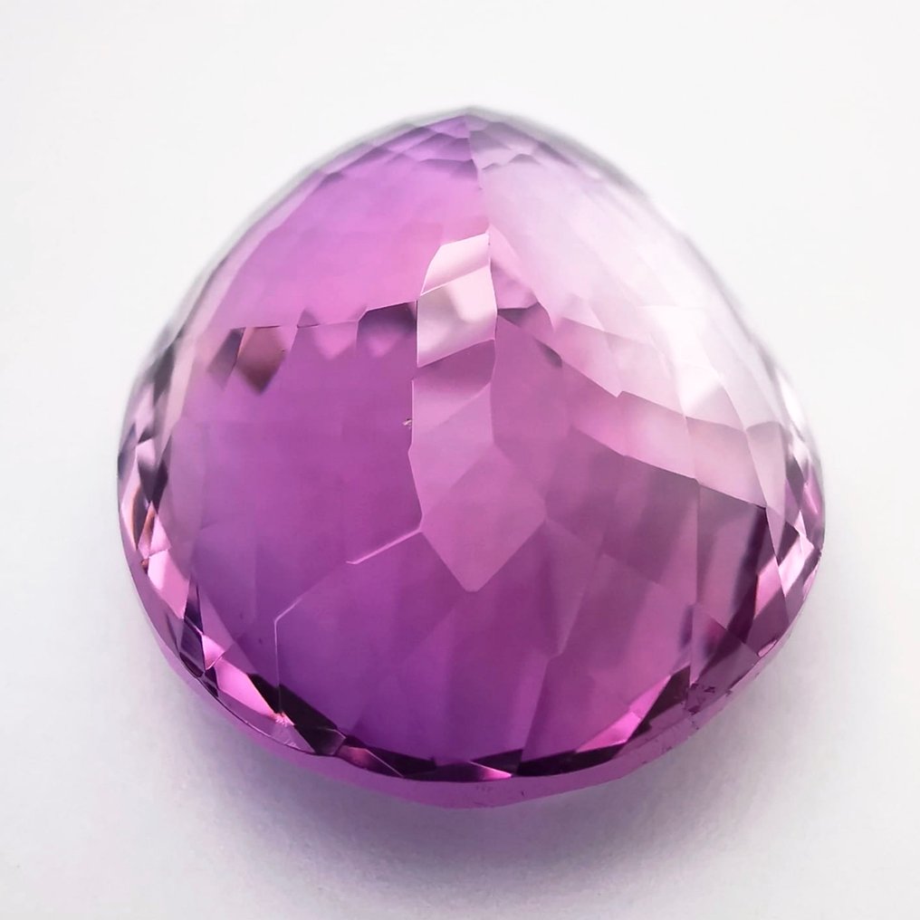 χωρίς τιμή ασφαλείας Αμέθυστος  - 52.67 ct - Antwerp Laboratory for Gemstone Testing (ALGT) - Μωβ αμέθυστος (ροζέ) #4.3