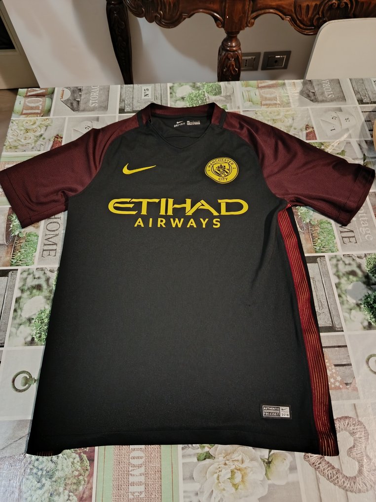 曼城 - 英格蘭足球聯賽 - 2016 - 足球衫 #1.0