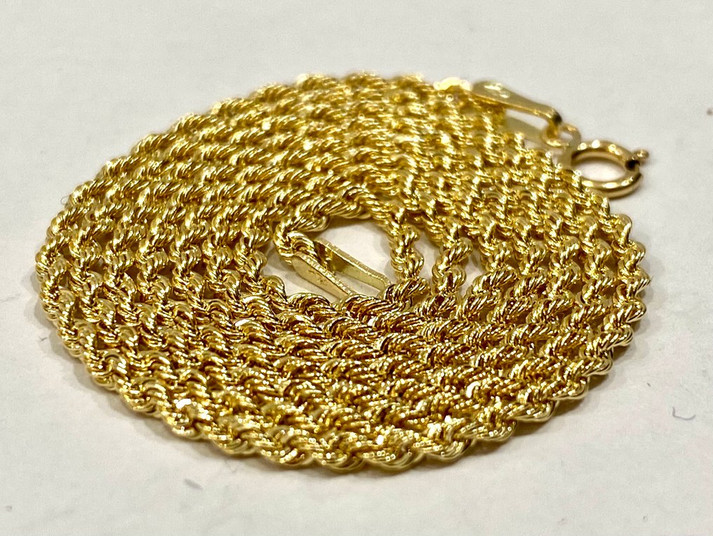 Ingen mindstepris - Halskæde - 18 kraat Gulguld #3.2