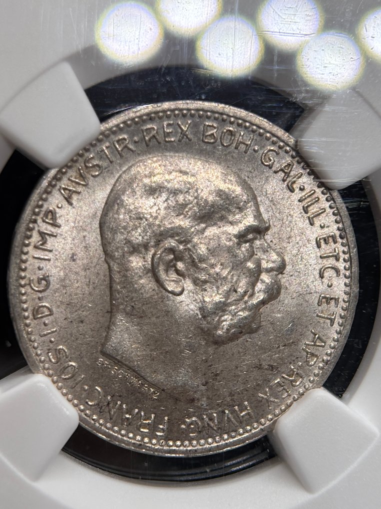 奥地利. 约瑟夫一世. Corona 1916 / MS63 (没有保留价) #1.0