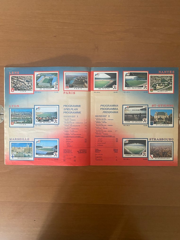 Panini Euro 84 Complete album - Good (GD) #4.3