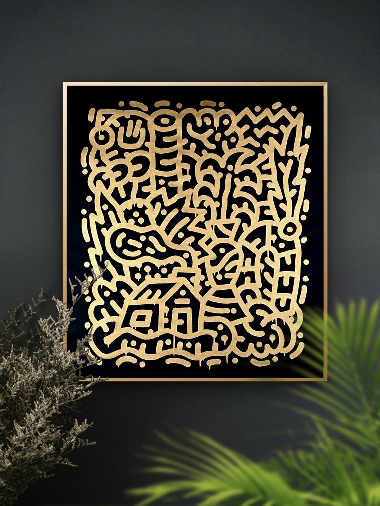 Nuno Barbedo (1983) - Golden house in the forest (XL Size / Premium edition) #3.2