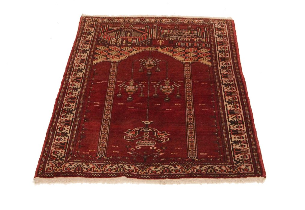 Turkman Αντίκα Χαλί - Χαλί - 97 cm - 77 cm - Καταγωγή & ιδιαιτερότητες #1.0