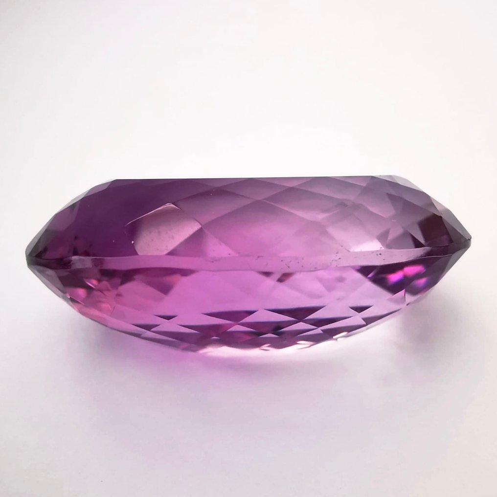 χωρίς τιμή ασφαλείας Αμέθυστος  - 52.67 ct - Antwerp Laboratory for Gemstone Testing (ALGT) - Μωβ αμέθυστος (ροζέ) #3.2