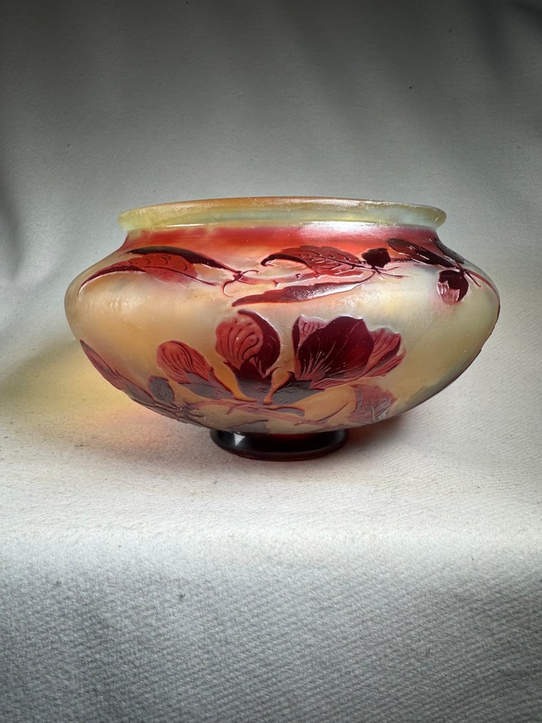 Emile Gallé, d'Argental - Vase  - Glass #1.0