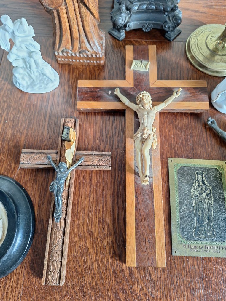 宗教及精神物品 (13) - 锡, 铜, 海泡石, 木, 瓷 - 1900-1910 #4.3