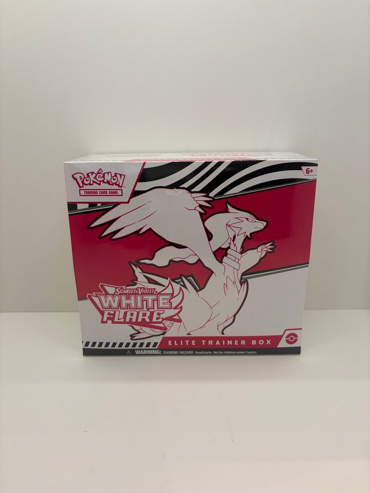 Pokémon - 1 Elite trainer box - Scarlet & Violet White Flare Elite Trainer Box - Scarlet & Violet - White Flare #1.0