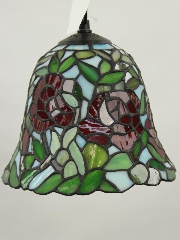 Φωτιστικό οροφής με κλουβί - Υαλογράφημα #2.1