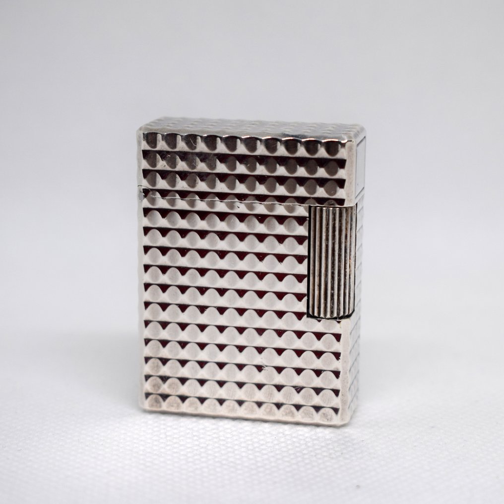 S.T. Dupont - Line D - Testa di diamante - Αναπτήρας - ασημένιο #1.0