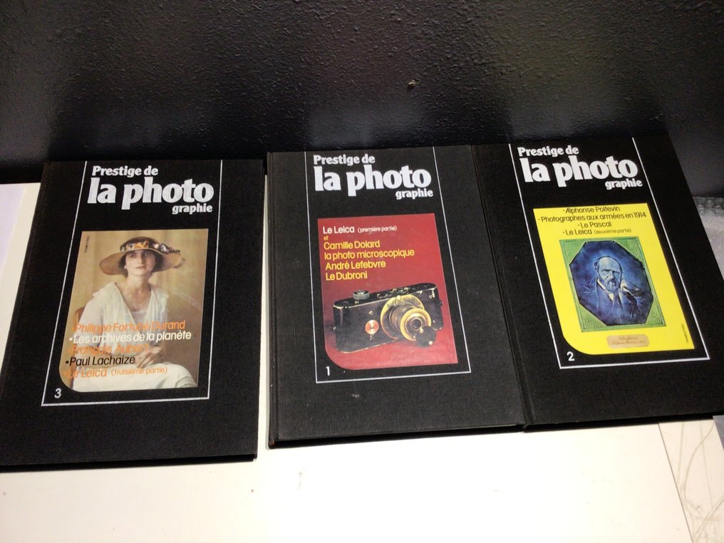 10 livres Prestige de la Photogarphie vol. 1-10 Cameră analogică #1.0