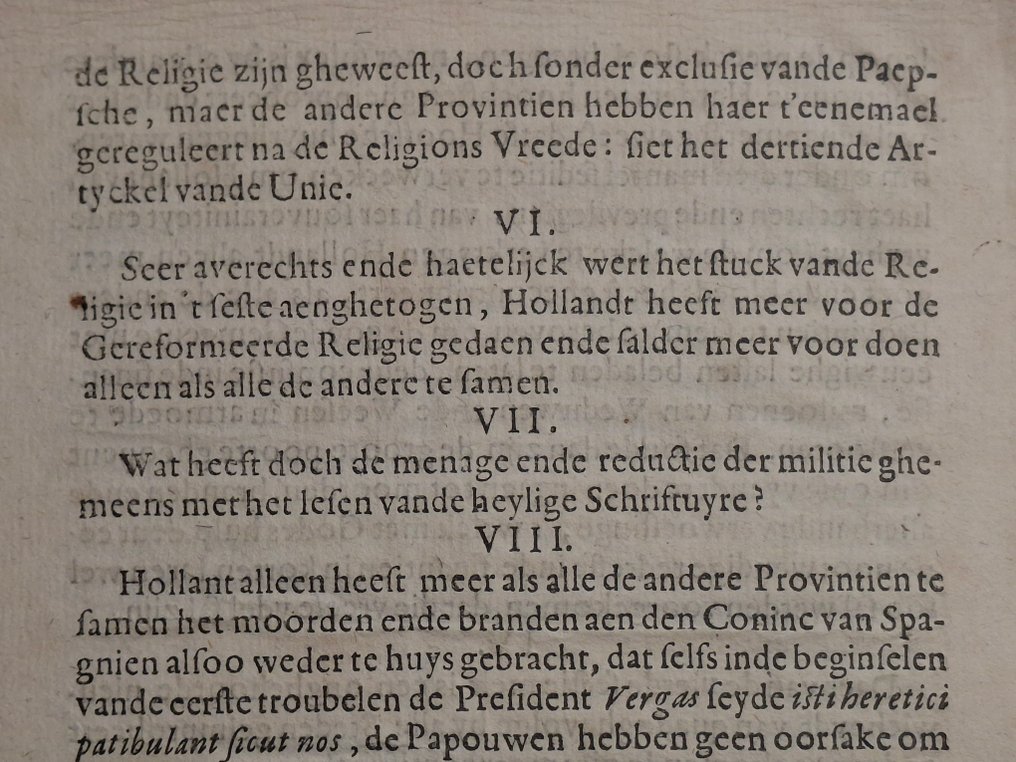 [machtsgreep van stadhouder Willem II] - Aenmerckingen op seeckere propositie in iunio 1650 gedaen in de Hollantsche steden - 1650 #4.3