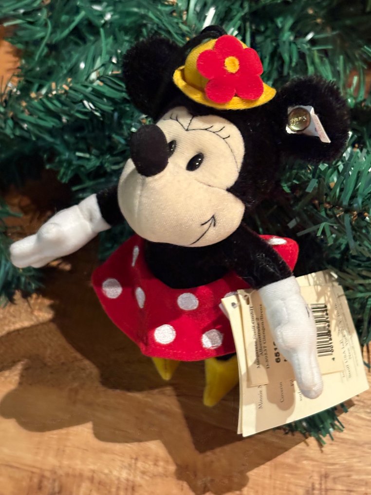 Steiff: Minnie Mouse kerstornament 14cm, om op te hangen. - Αρκουδάκι - 2020+ - Γερμανία #2.1