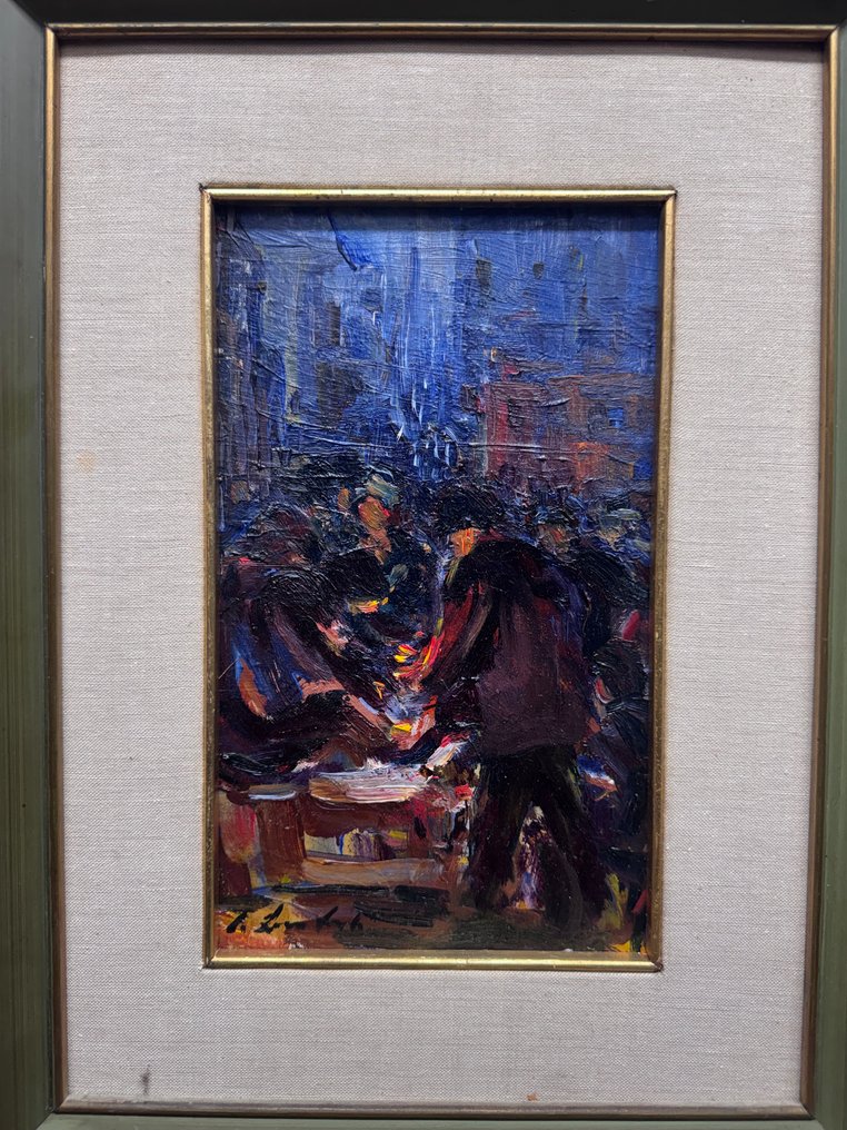 Italo Lombardi (1917-1985) - Vicino al fuoco #2.1