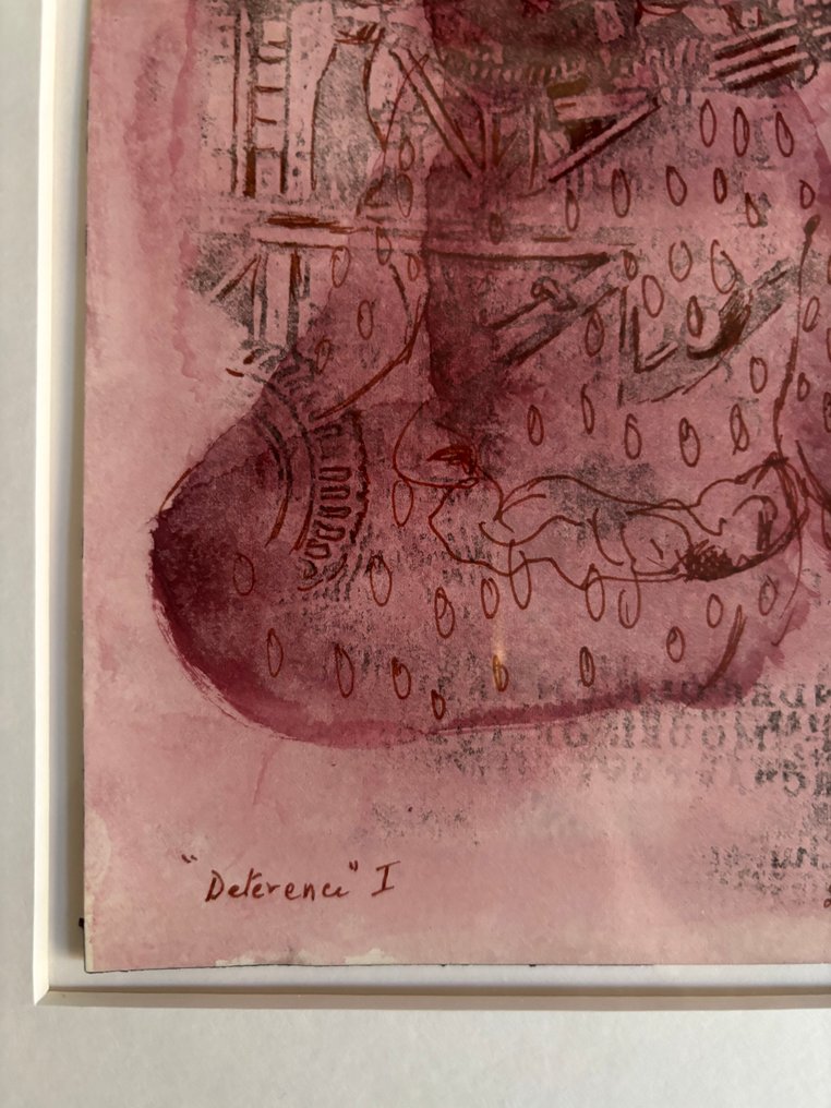 Nalini Malani (1946) - "Deference" I #4.3