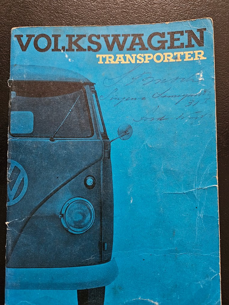 Volkswagenwerk AG - Volkswagen TRANSPORTER handleiding - 1963 #1.0