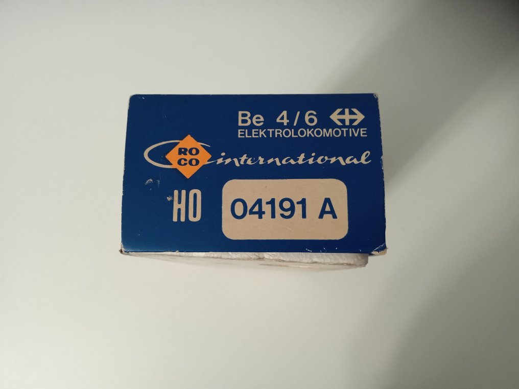 Roco H0 - 04191 A - Όχημα μεταφοράς ατμομηχανής (1) - Elektrolok Be 4/6 - Αρ. 12323 - SBB #1.0