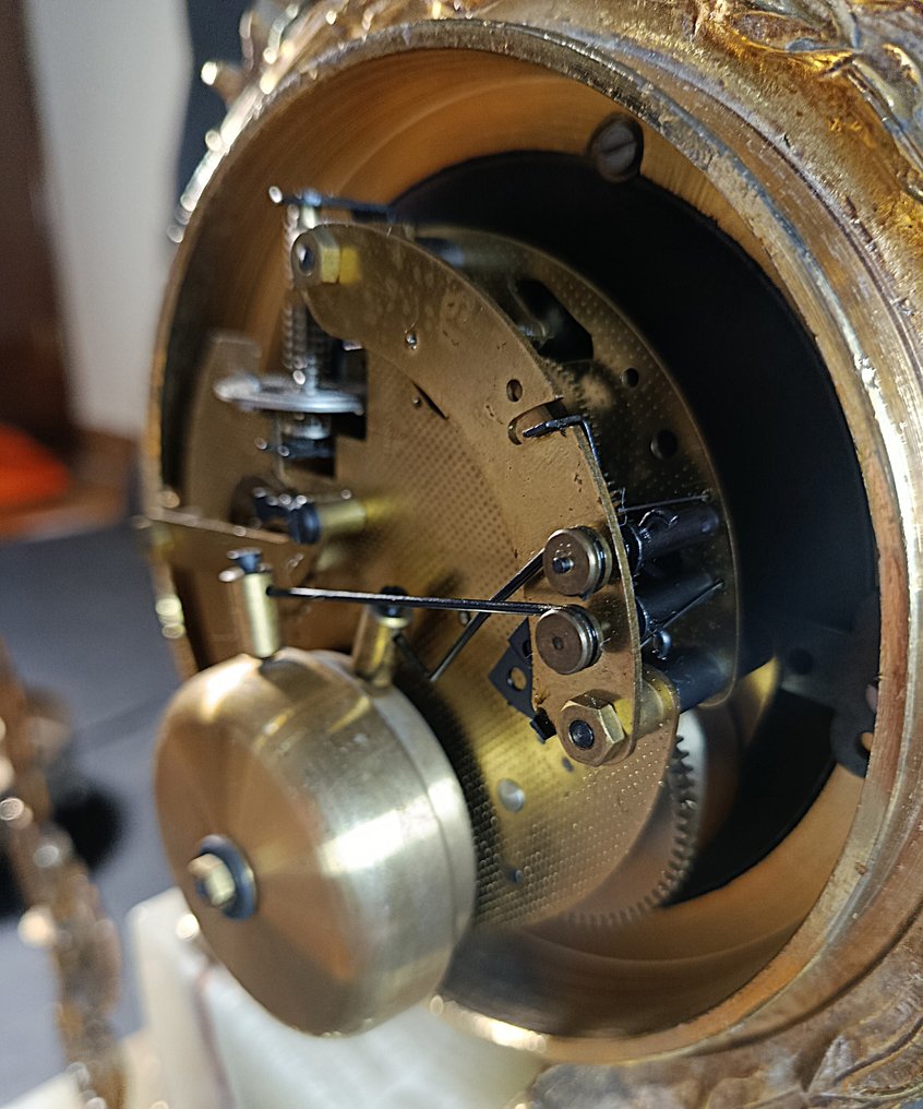 Επιτραπέζια ρολόγια και ρολόγια γραφείου -   Ορείχαλκος - 1970-1980 #3.2