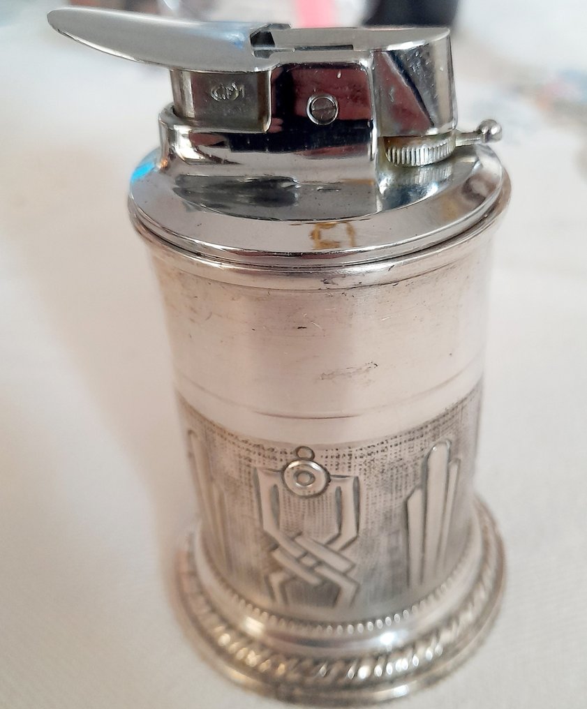 Ronson - 105 - Ingen mindstepris - Lighter - .800 sølv, Legering #4.3