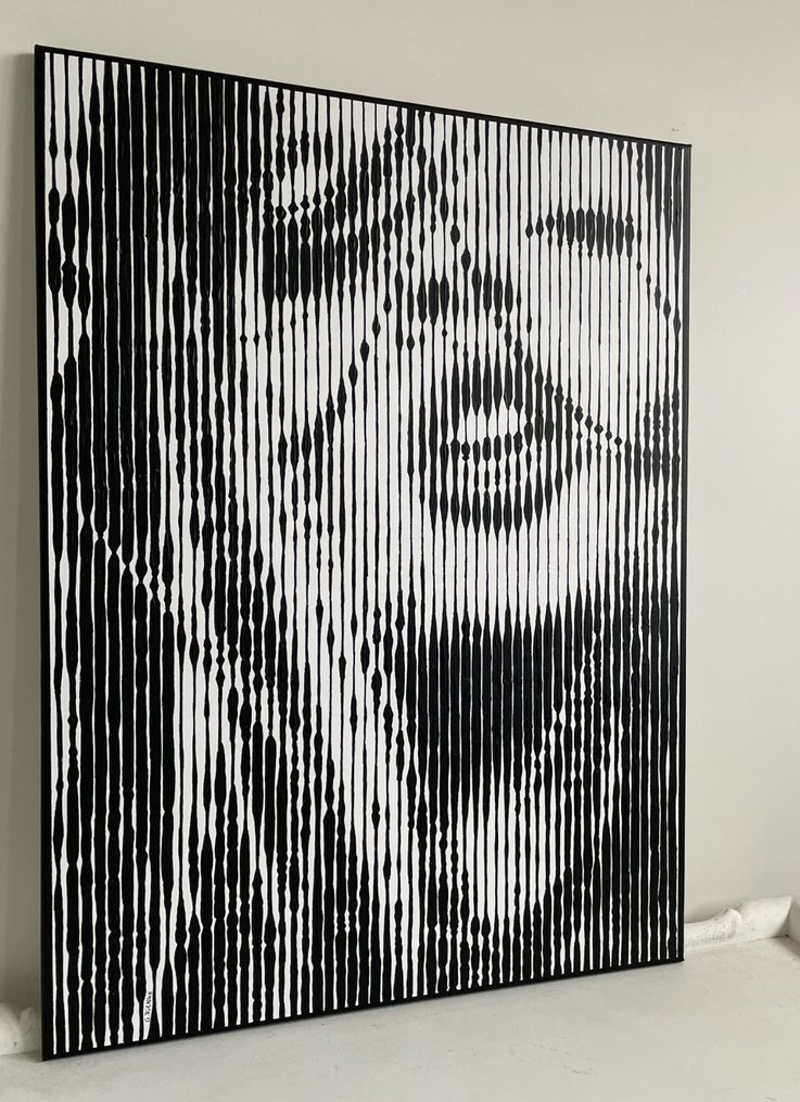 Gerke Rienks - Kate Moss, Handpainted #2.1