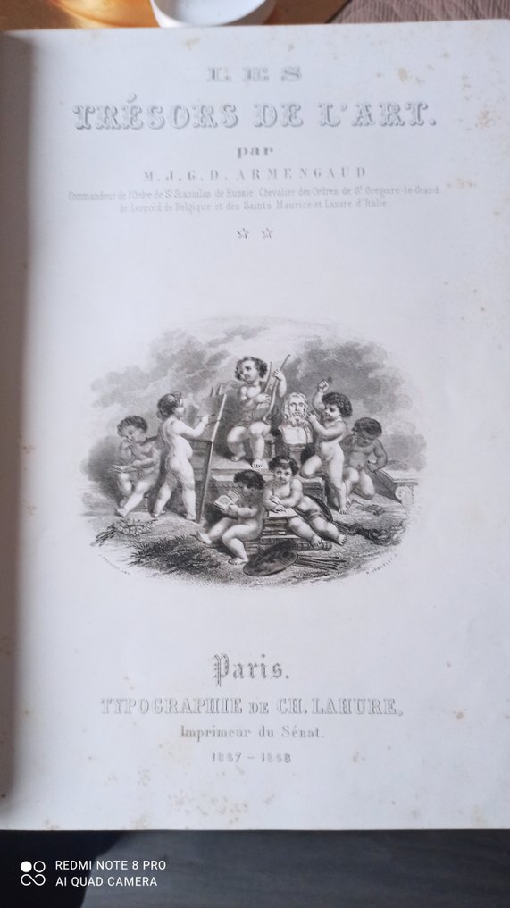 M. J. D. d'Armengaud - Les Trésors de l'Art - 1857-1858 #4.3