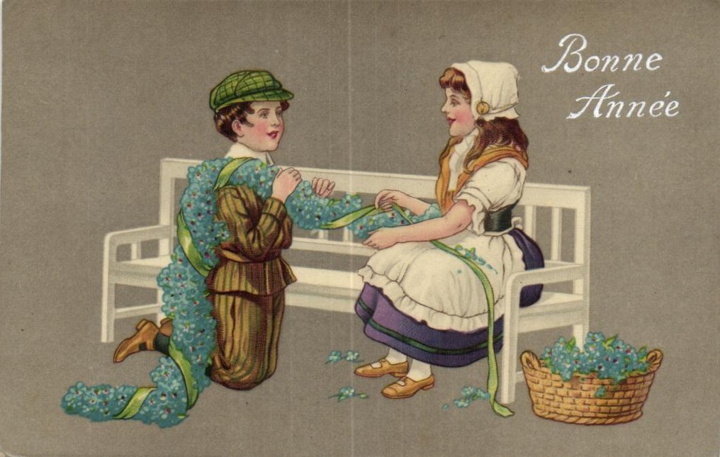 儿童插画明信片——包括来自不同国家和时期的插画家作品。 - 明信片 (180) - 1900-1950 #1.0