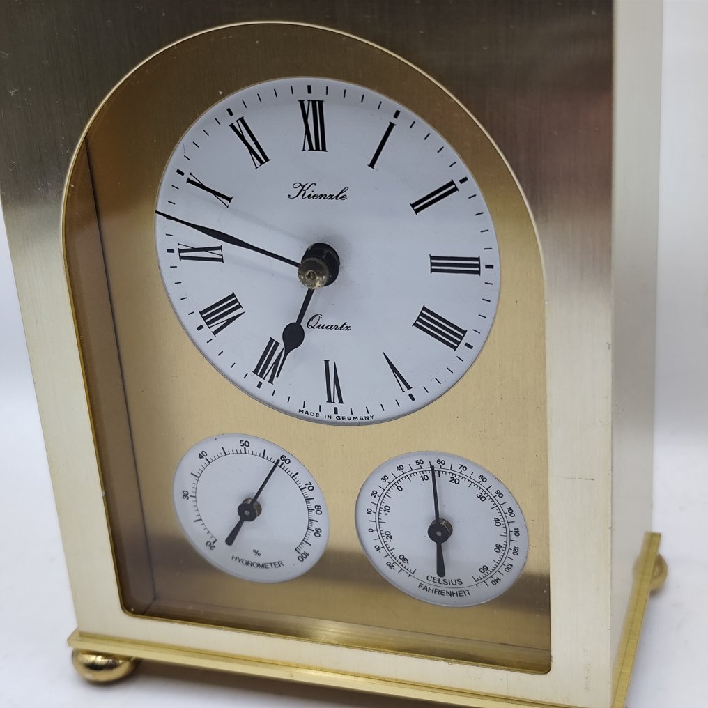 Ρολόι γραφείου - kienzle -  Σύγχρονη στυλ των μέσων του αιώνα Αλουμίνιο, Ορείχαλκος - 1980-1990 - Ρολόι αντίκα #2.1