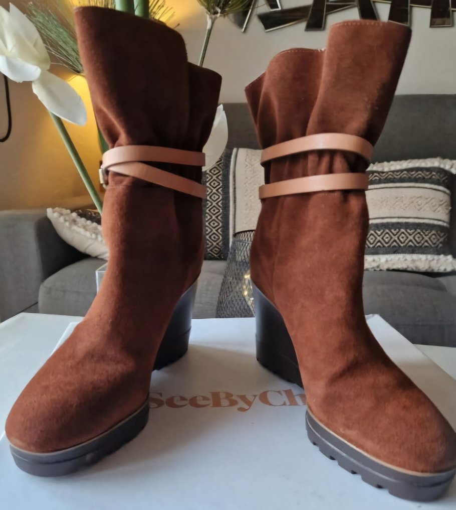See By Chloé - 踝靴 - 尺寸: EU 37 - 带盒的新品 #4.3