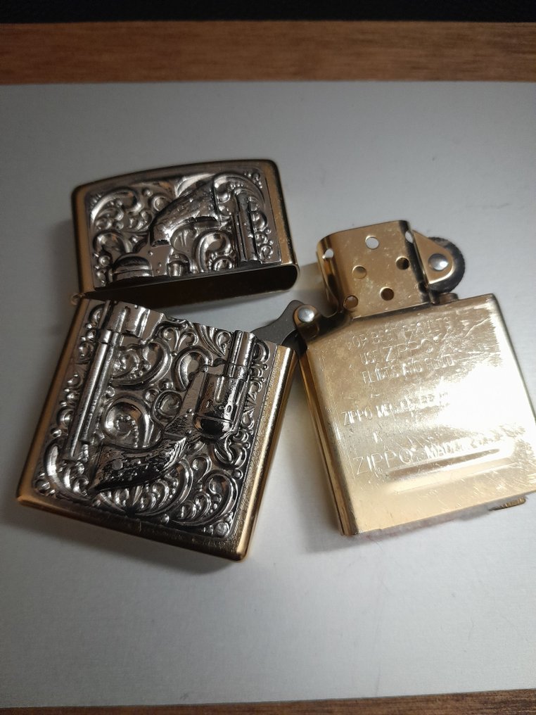 Zippo - 芝宝 - 没有保留价 - 口袋打火机 - 黄铜 #3.2