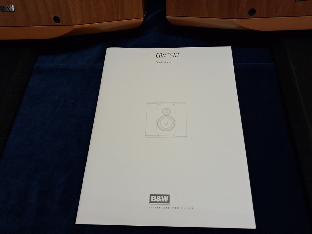 B&W - CDM SNT Cherrywood «Σχεδόν άθικτο» Σετ ηχείων #1.0