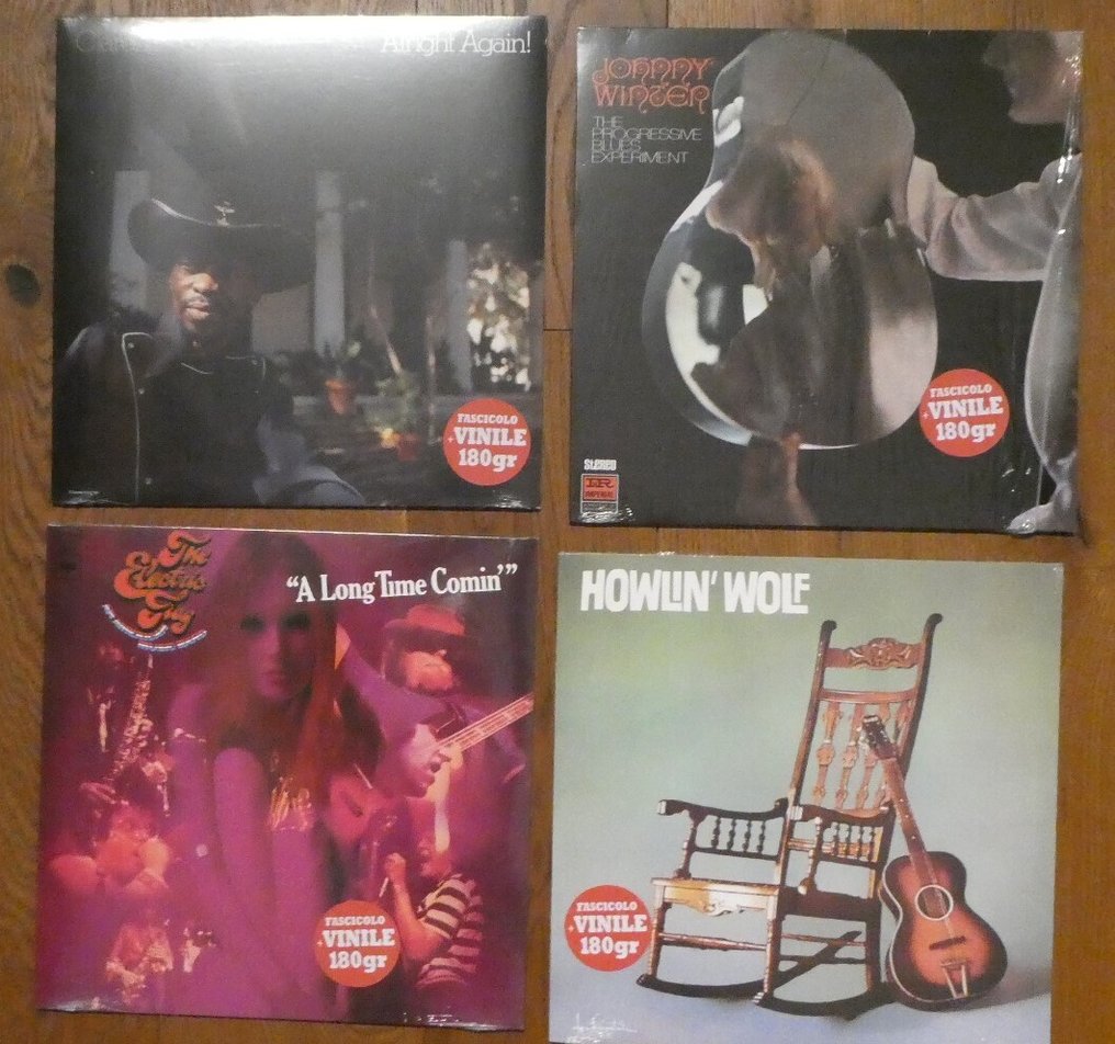 Blues in vinile I 33 giri che hanno fatto la storia Johnny Winter/Howlin' Wolf ‎/The Electric - Diverse artiesten - Diverse titels - Vinylplaat - Heruitgave - 2016 #2.1