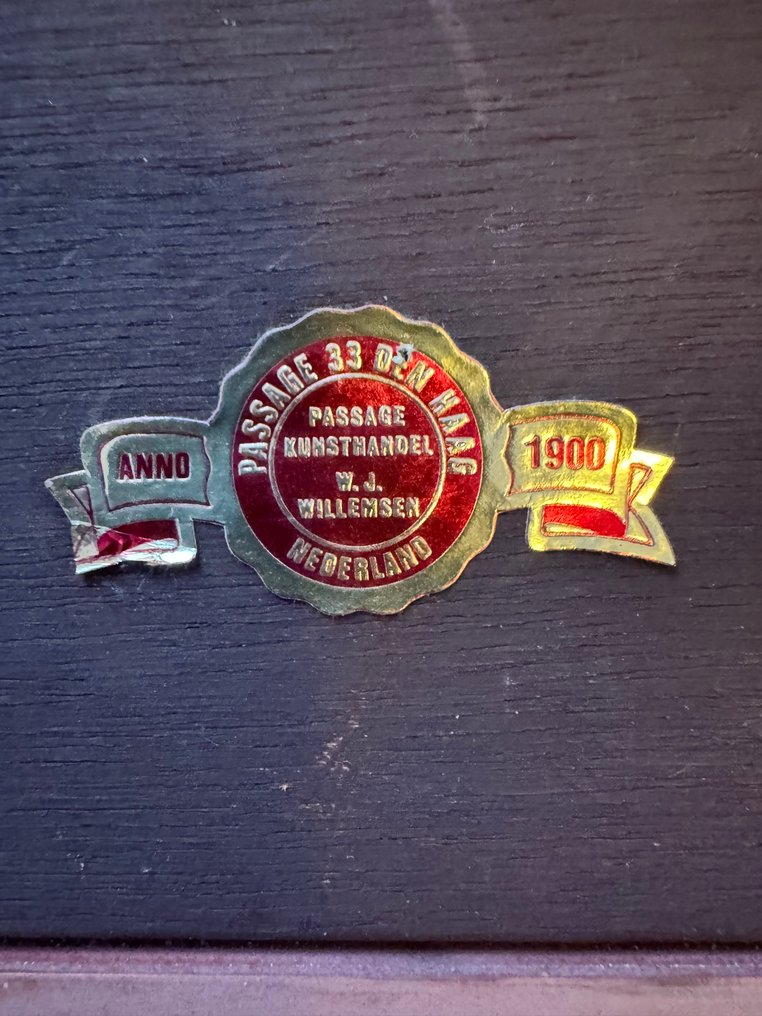 M. Schreuder (XX) - Nederlands stadsgezicht, ca. 1900 #3.2