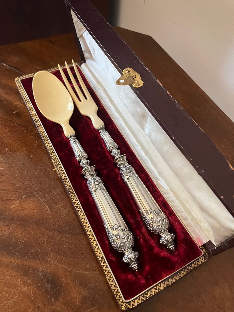 Πιατέλες σαλάτας - Ασημί - 1850-1900 - Ναπολέων Γ' #3.2