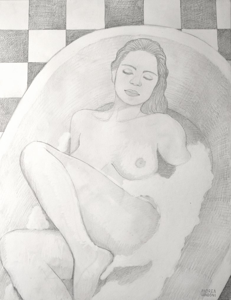 Andrea Vandoni - Bollicine - 50 x 65 #1.0