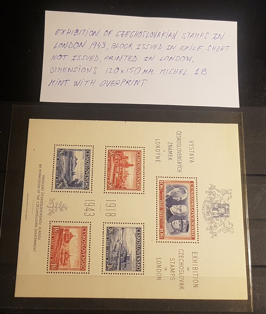 波兰与捷克斯洛伐克 1938/1992 - 有趣的块状叶子选择 #1.0