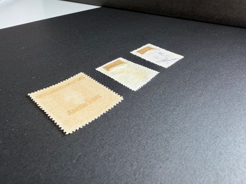 Ινδονησία  - Επικόλληση σε σφραγίδες Ολλανδίας, ναούς και κατοικίες. - NVPH 359-361, 385-387 #3.2