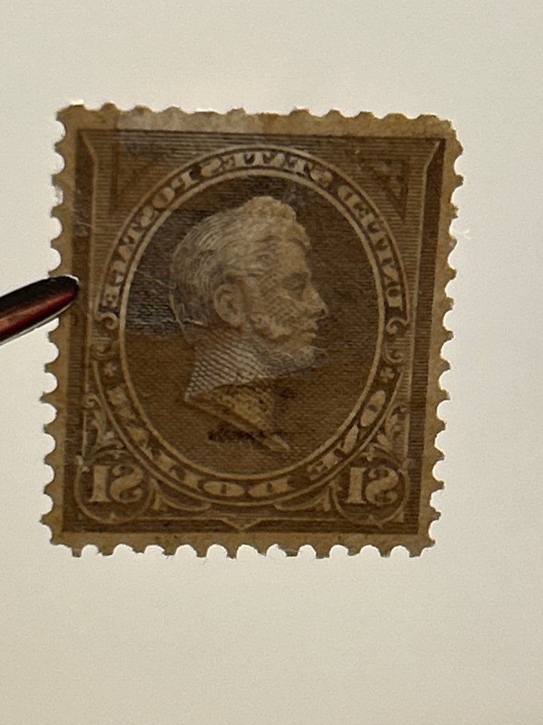 Ηνωμένες Πολιτείες 1895 - Όμορφο δείγμα τύπου IV CV2019; 600 €. - Yvert 120 type IV #2.1