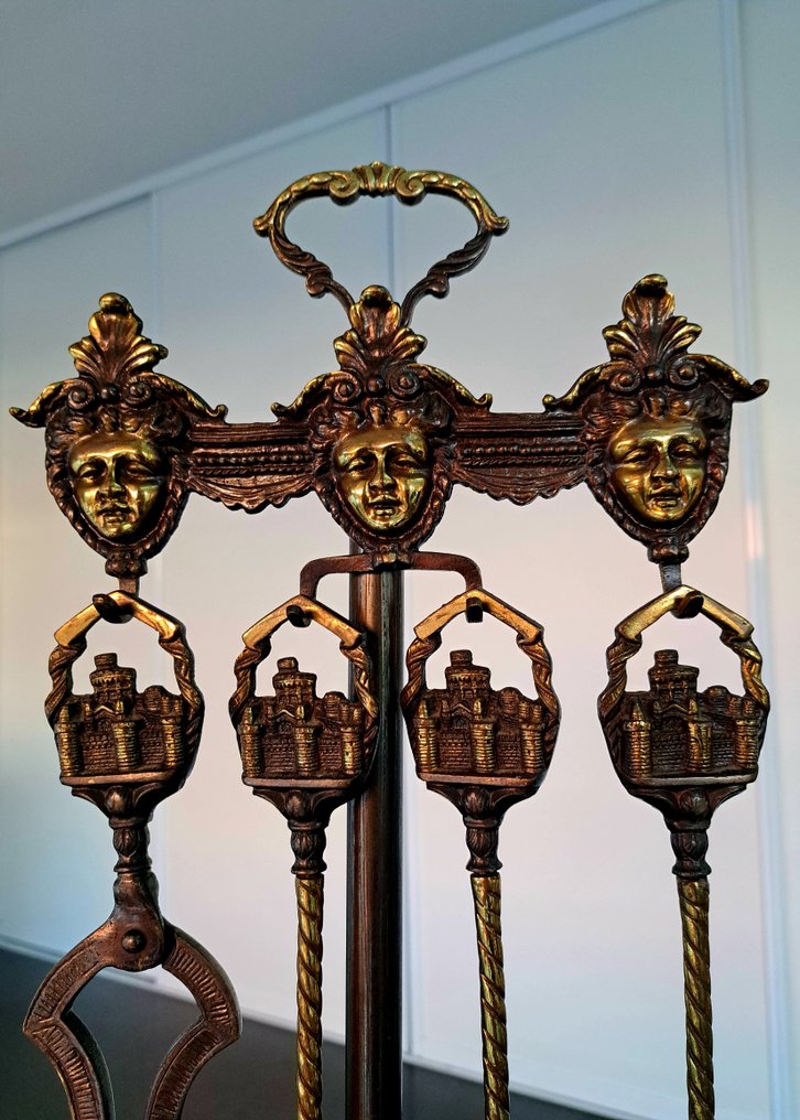 Openhaard accessoire (5) - Messing, Koper #4.3