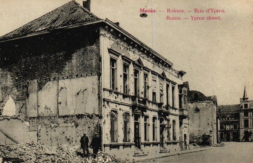 Belgio - Prima Guerra Mondiale - Guerra 1914-18 nelle Fiandre - Cartolina (121) - 1914-1920 #1.0