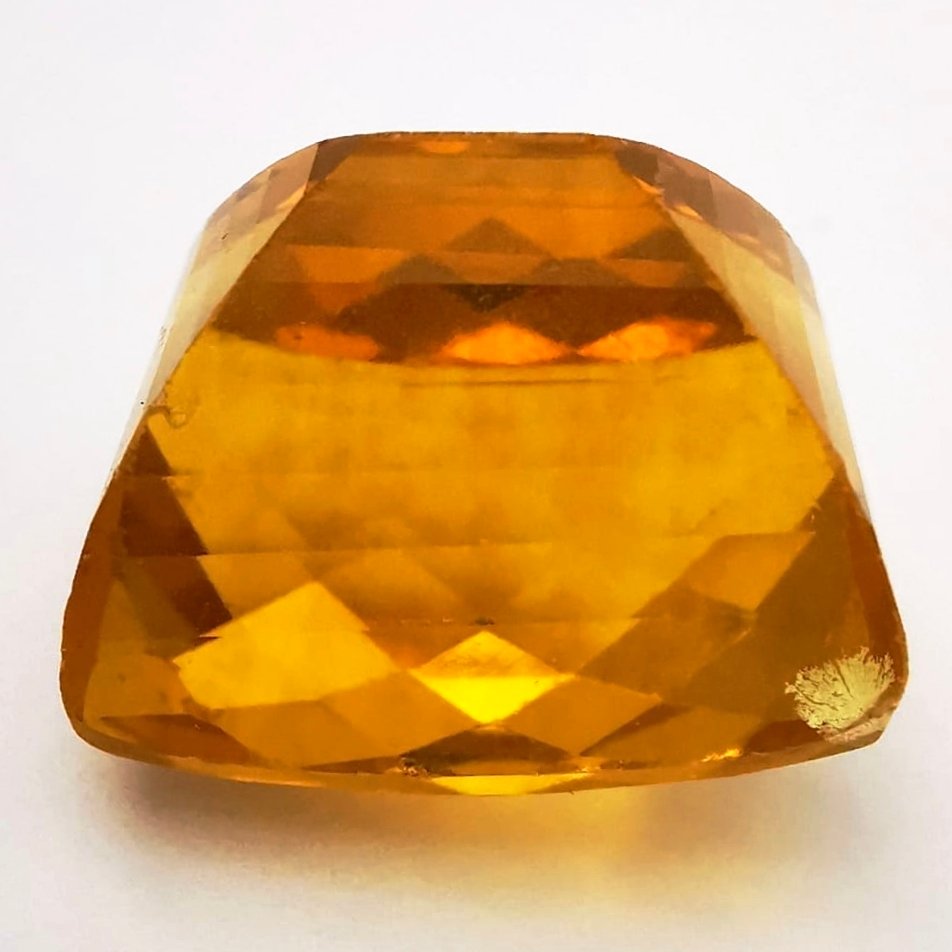 没有保留价 萤石  - 31.36 ct - 安特卫普宝石检测实验室（ALGT） - 鲜明的黄色萤石 #4.3