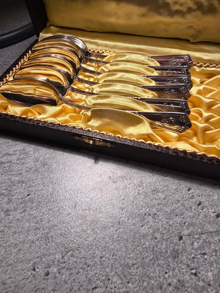 Κουτί μαχαιροπίρουνων (6) - .800 silver - W.Dehnhard Wunstorf #1.0