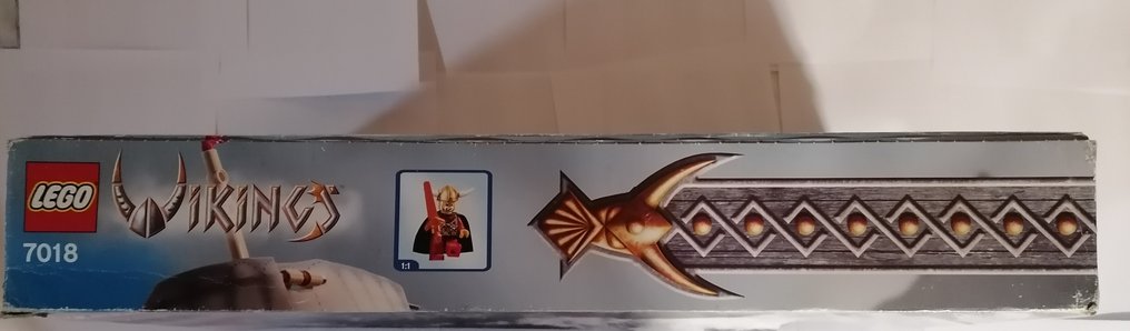 Lego Set - 7018 - Vikings - Viching Viking ship challenges  the midgard serpent #3.2