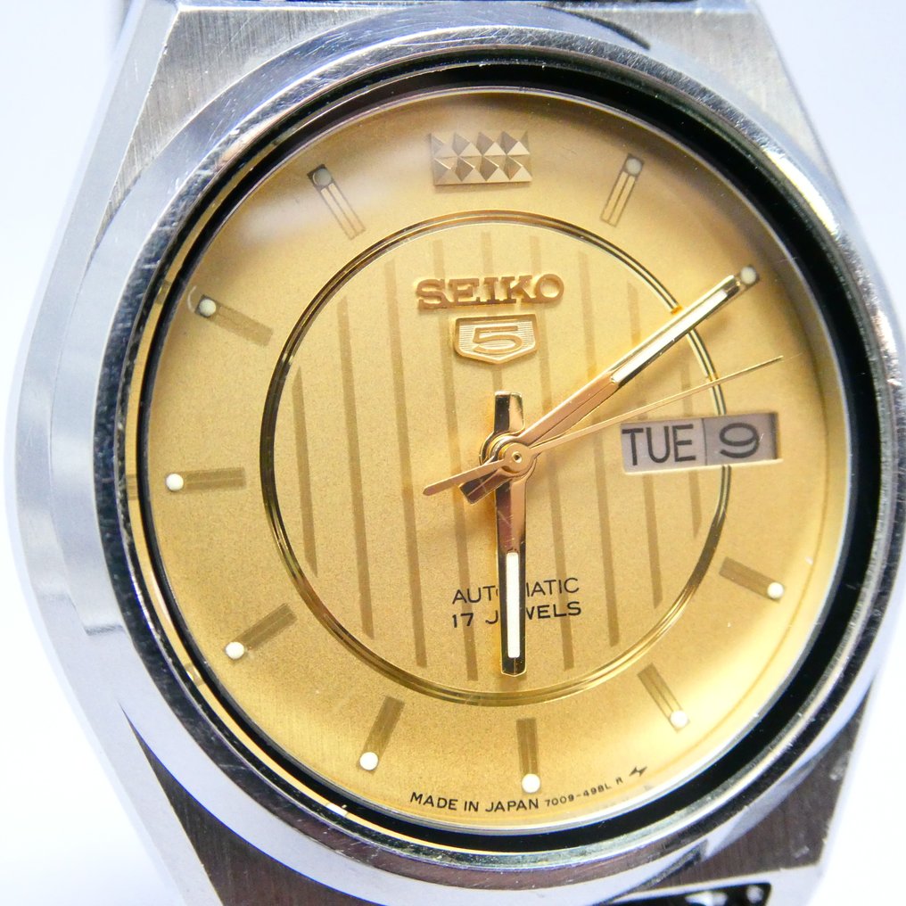 Seiko - Seiko 5 - χωρίς τιμή ασφαλείας - 7009-876J - Άνδρες - 1980-1989  #3.2