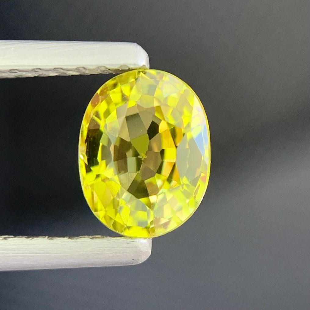 没有保留价 - 1 pcs  绿色, 黄色 金绿宝石  - 1.03 ct - 美国宝石研究院（GIA） - 天然金绿玉 #1.0