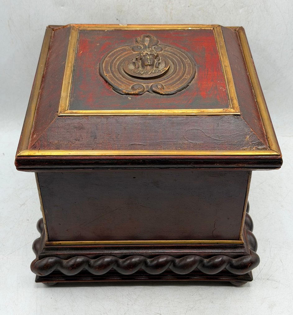 Cassa - Apolo - Legno, Ottone #1.0